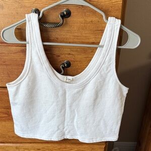 Aerie White Tank Top